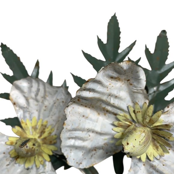 Anthropologie Terrain Floral Iron Metal Decor - Picture 5 of 5
